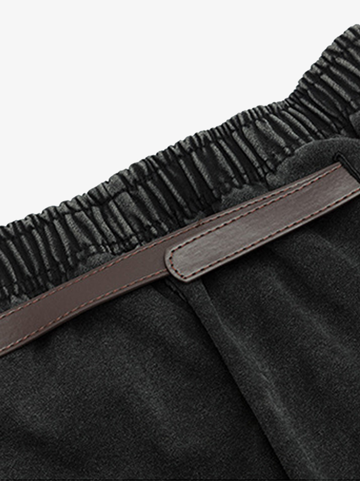 Wide-Leg Trousers with Adjustable Belt for Casual and Everyday Wear 