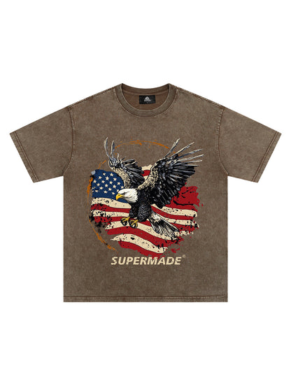 Original Statue of Liberty Design Graphic T-Shirt 