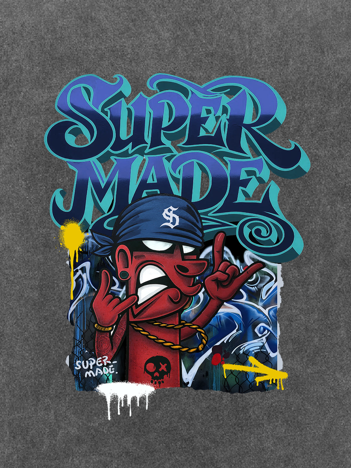 Bold Graphic T-Shirt for Streetwear Enthusiasts 
