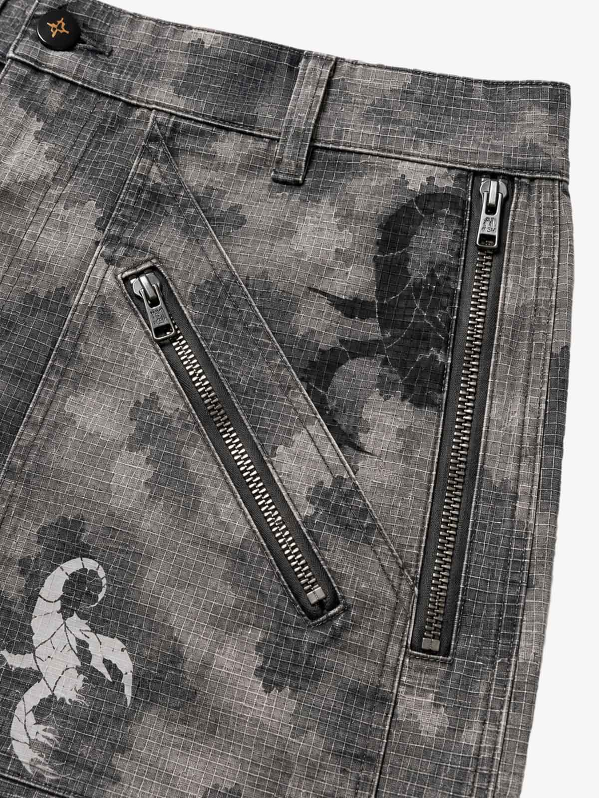 Scorpion Camo Multi-Pocket Cargo Jeans