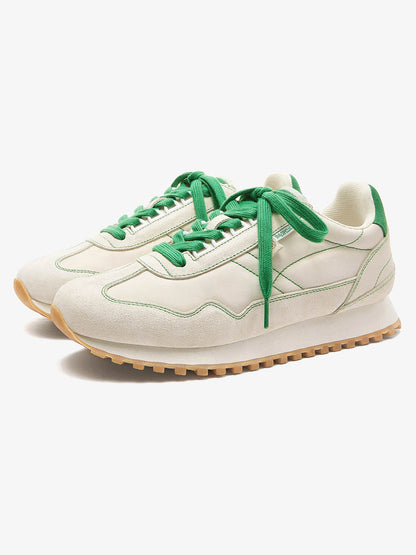 Stylish Green-Accented Sneakers for Everyday Wear 