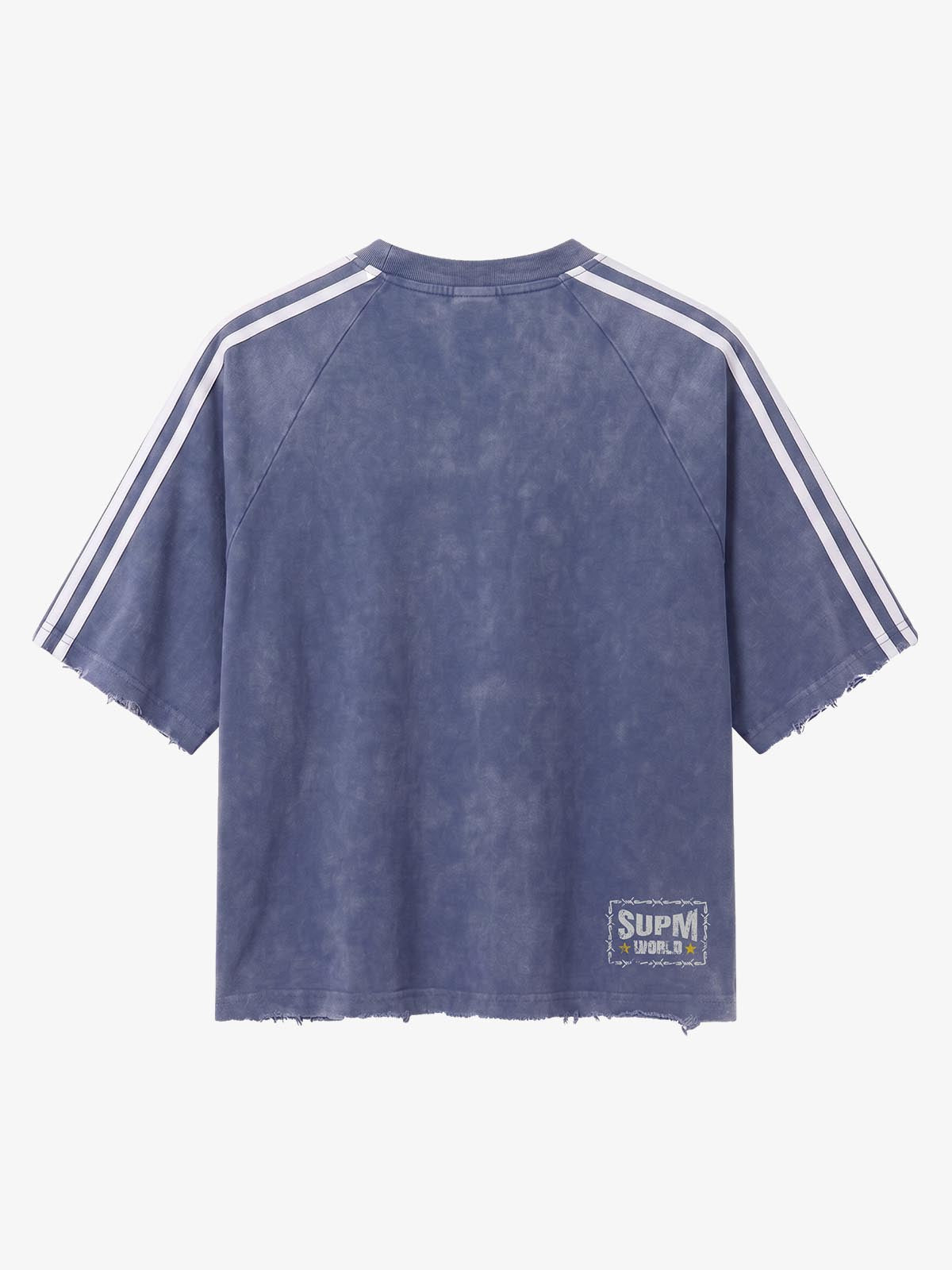 Vintage Washed Number 7 Badge Graphic T-Shirt 