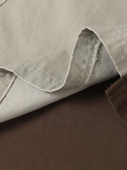 Vintage Washed Raw Seam Raglan T-Shirt 