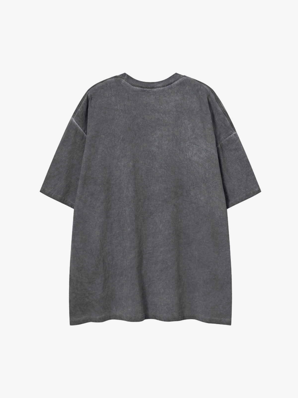 Acid Wash Figure Graphic Oversized T-Shirt 