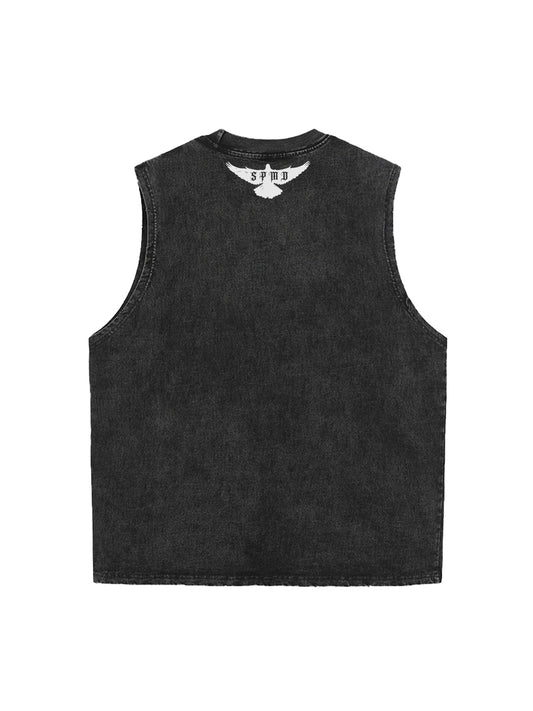 Original Saint Slogan Graphic Vest 