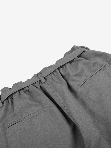 Pleated Tailored Casual Trousers