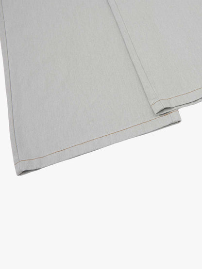 Cross Buckle Strap Wide Leg Pants 