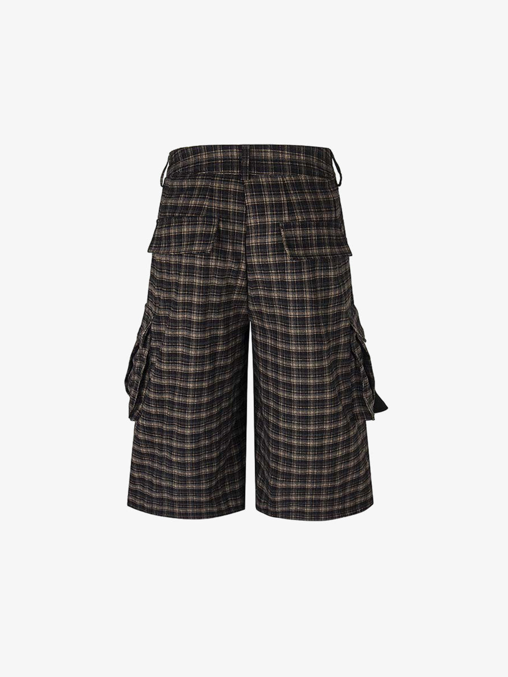 Plaid Cargo Pocket Jorts 