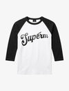 Logo Graphic Tailored-Fit 5/8 Raglan Sleeve Top