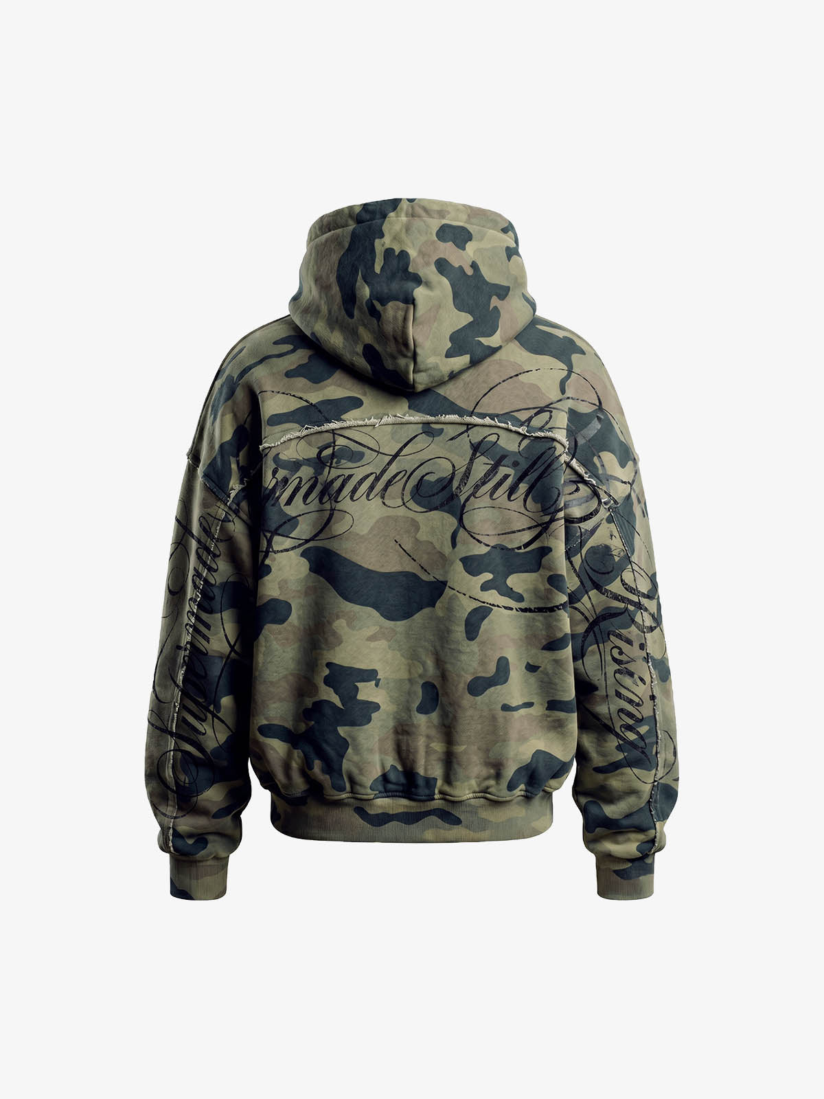 Camo Knit Hoodie