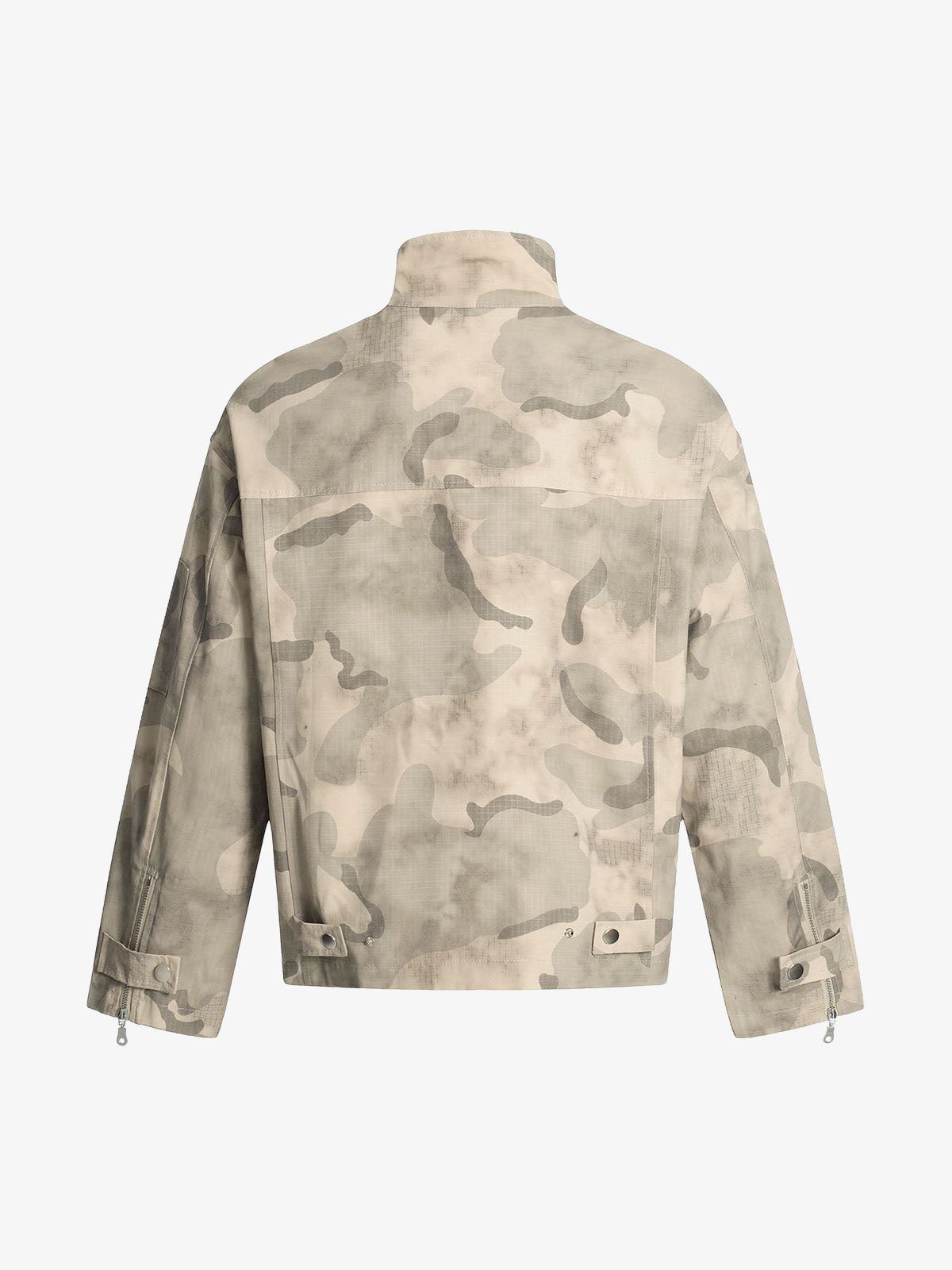 Camouflage Print Utility Jacket for Men - Stylish and Functional Design 