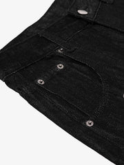 Vintage Eyelet Chain Baggy Jeans 
