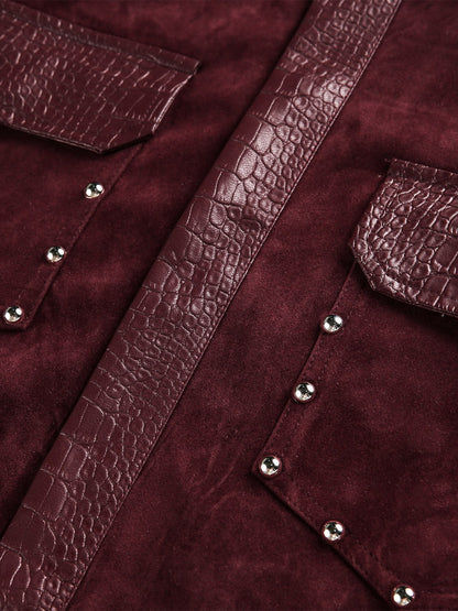 Stylish Embroidered Jacket with Dragon Design for Men 