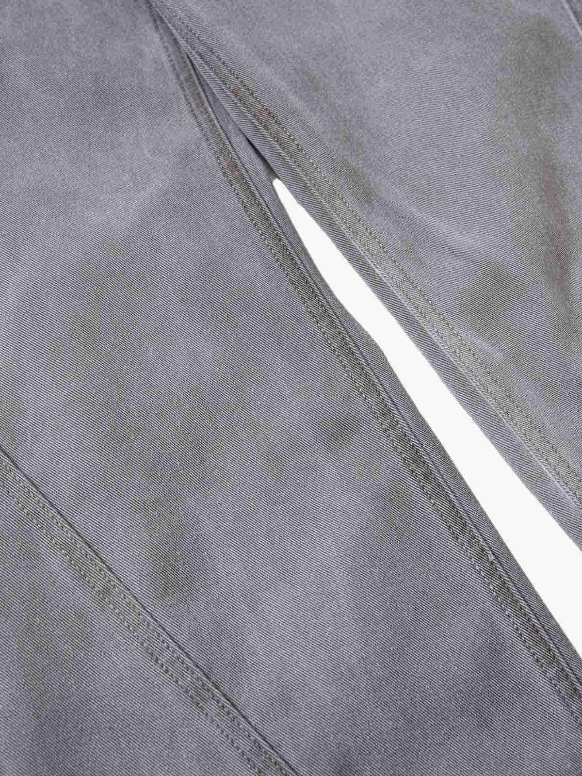 Distressed Washed Graphic Baggy Stacked Pants 