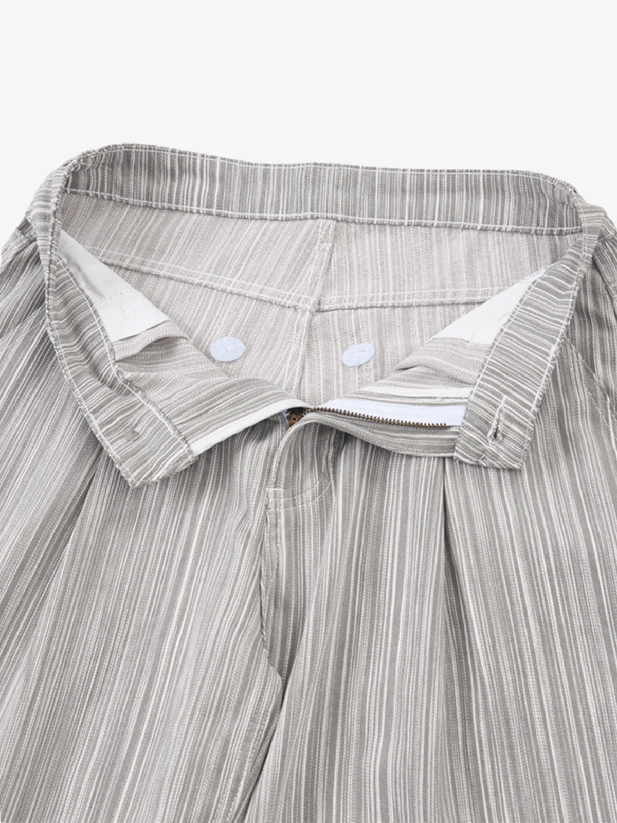 Stylish Wide-Leg Trousers with Vertical Stripes for Modern Fashionistas 