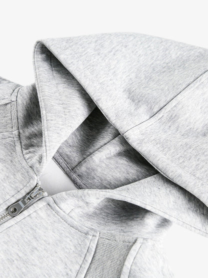 Street Deconstruction Open Hooded Hoodie 