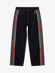 Contrast Tape Heavyweight Denim Pants