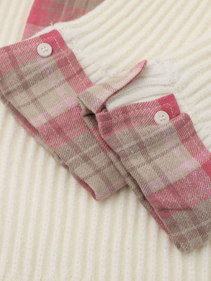 Striped Crew Neck Sweater for Women - Stylish and Cozy Winter Knitwear 
