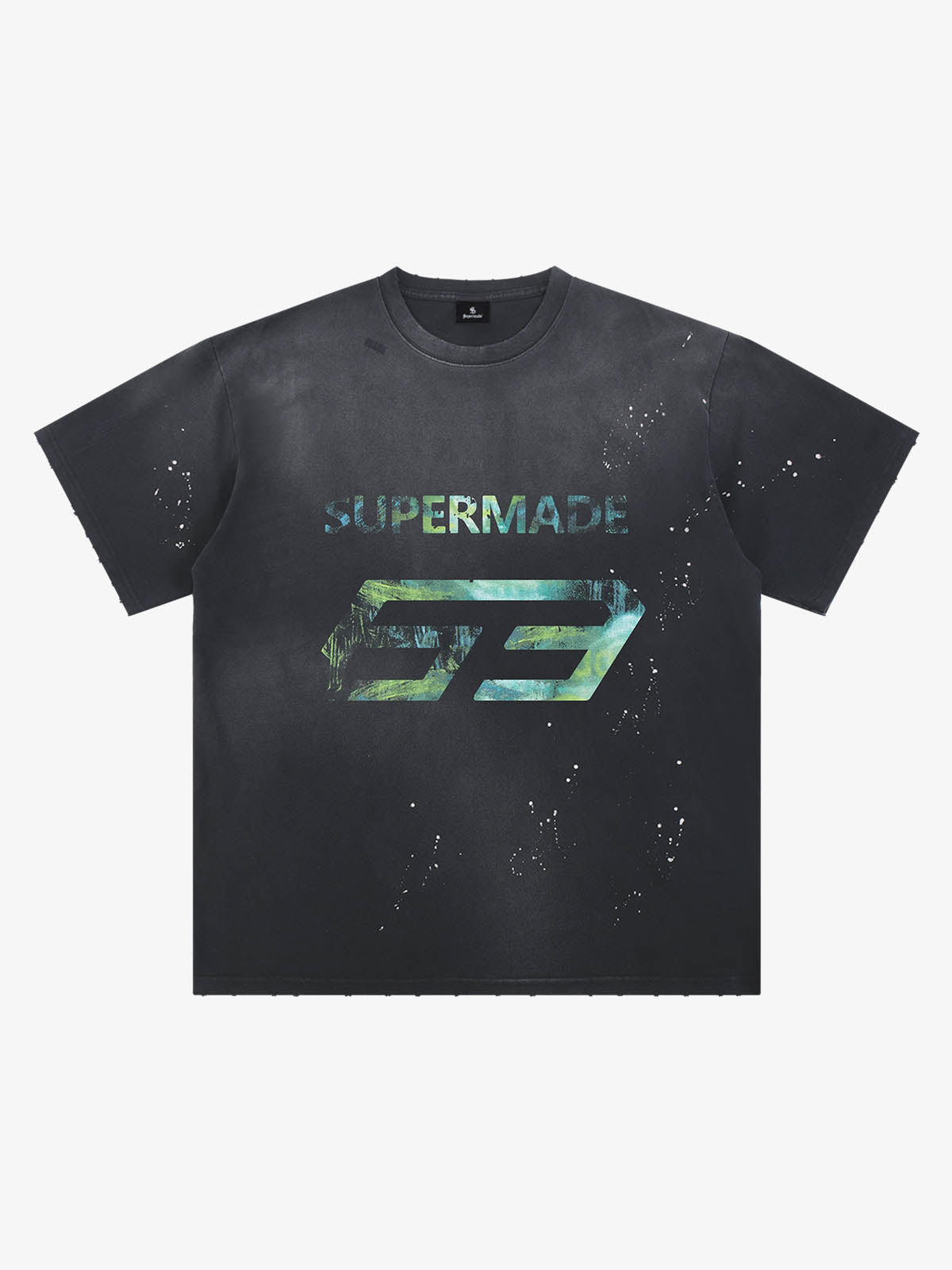 Vintage Washed Number 63 Graphic T-Shirt 