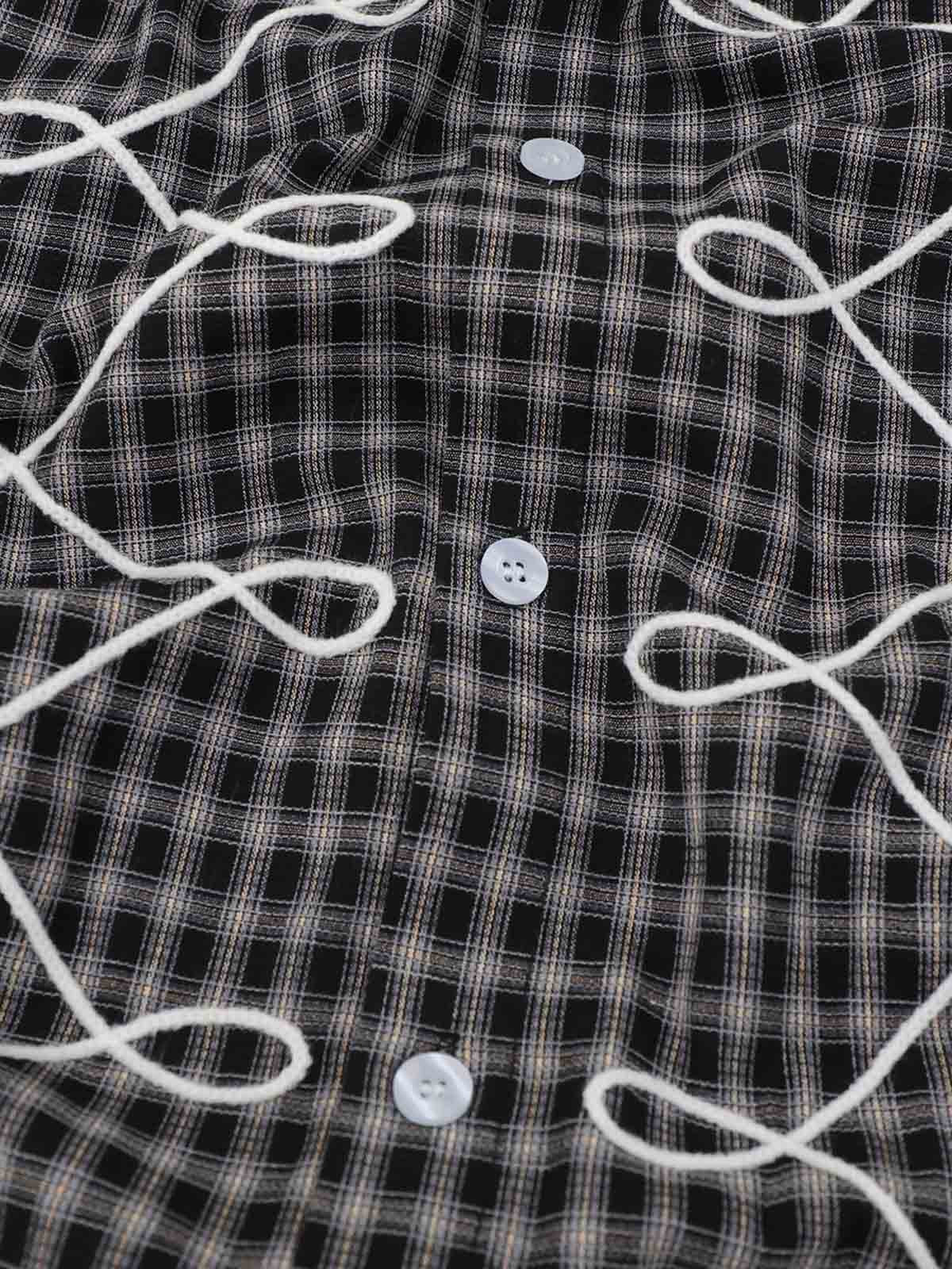 Street Retro Print Long-Sleeve Shirt