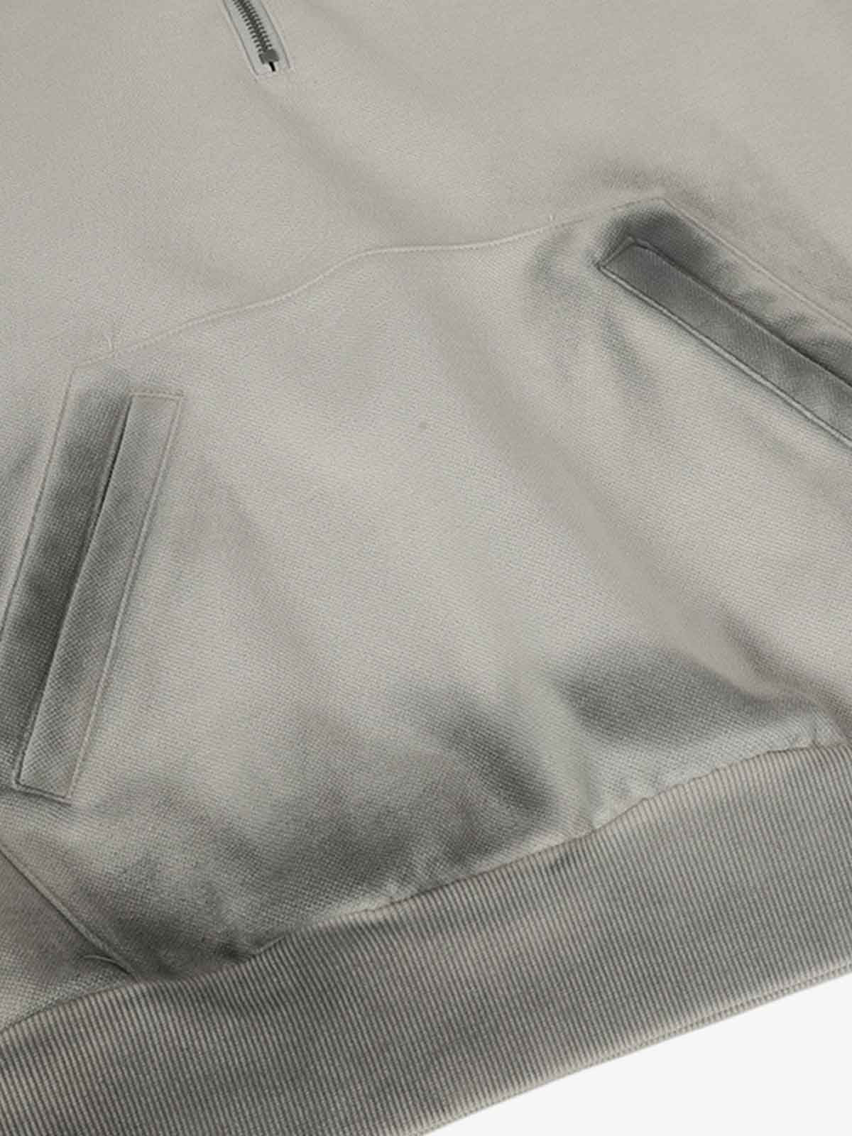 Soft Fleece Half-Zip Hoodie for Men Women - Lightweight Sweatshirt with Kangaroo Pocket and Ribbed Hem 