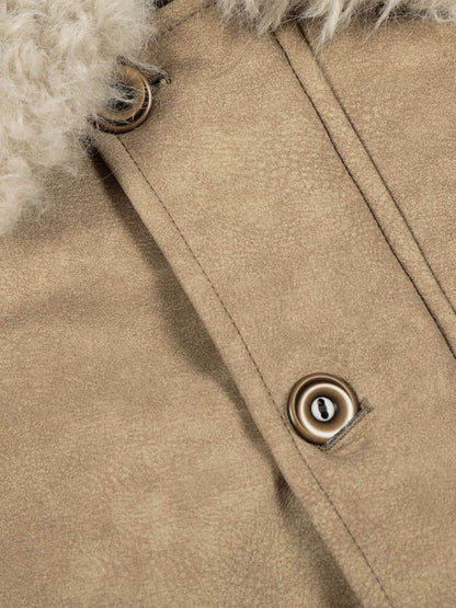 Quilted Puffer Jacket with Faux Fur Trim - Winter Essentials for Ultimate Warmth 