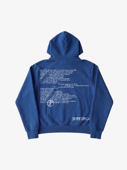 Peace Graphic Beaded Sweatshirt