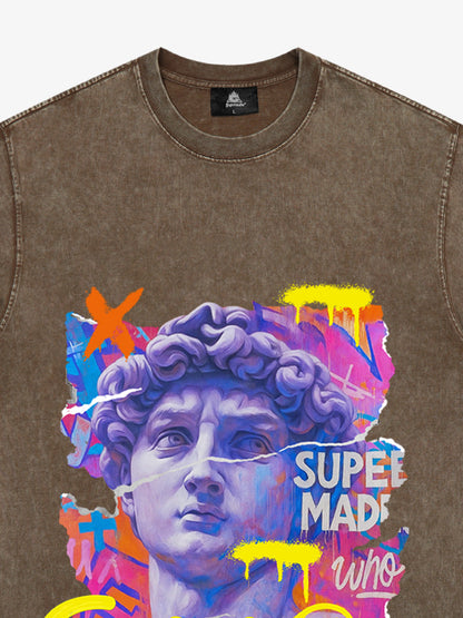 Vibrant Graffiti Art T-Shirt for Urban Fashion Lovers 