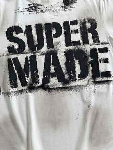 Vintage Washed Logo Print T-Shirt