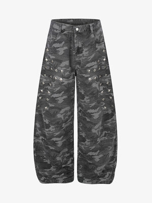 Jean camouflage cintré