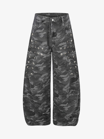 Jean camouflage cintré