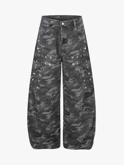 Jean camouflage cintré