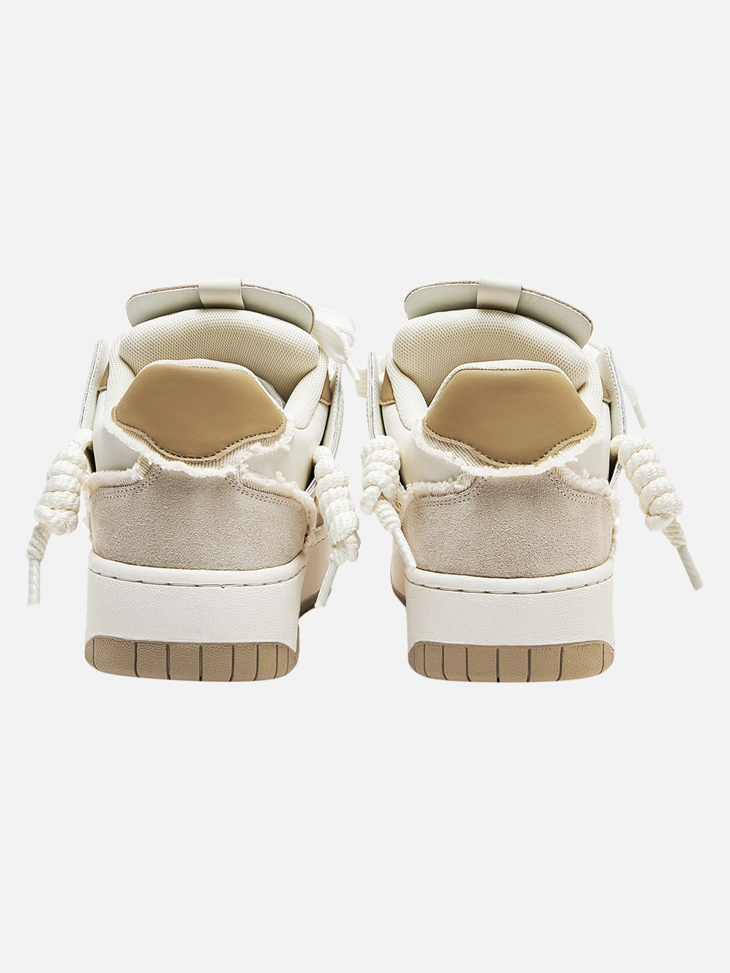 Thesupermade Destruction Series Tassel Contrast Color Sneakers