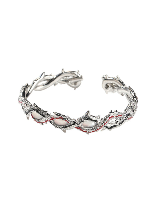 Dark Thorn Brass Bracelet 