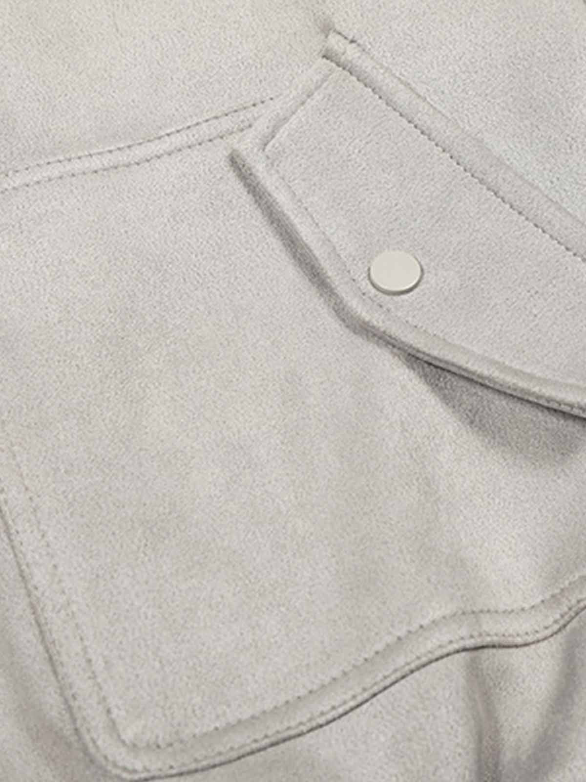 Stylish Faux Fur Collar Jacket for Men and Women - Perfect for Casual and Trendy Looks 