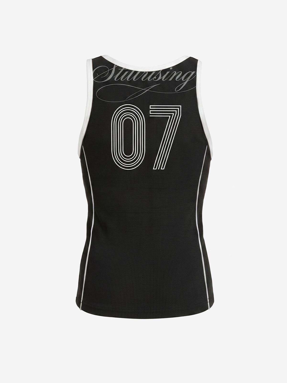 Gilet con logo numerico e blocchi di colore
