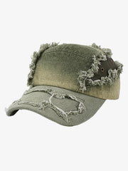 Ripped Denim Baseball Cap