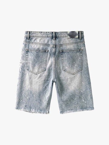 Paint Splatter Loose Jeans