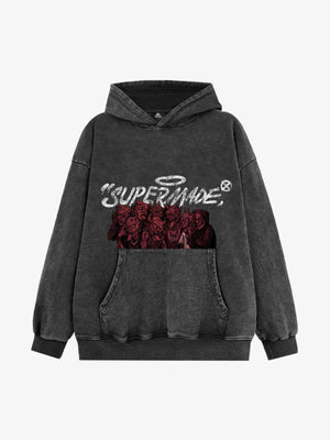Thesupermade Dark Devil Maniac Hoodie 