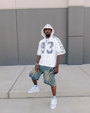 Thesupermade High Street Washed Distressed Denim Shorts - 2100 
