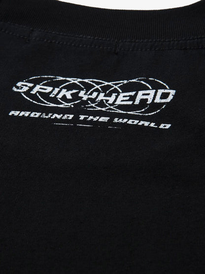 Wasteland Style Heavy Dirty Dyed Print T-shirt 