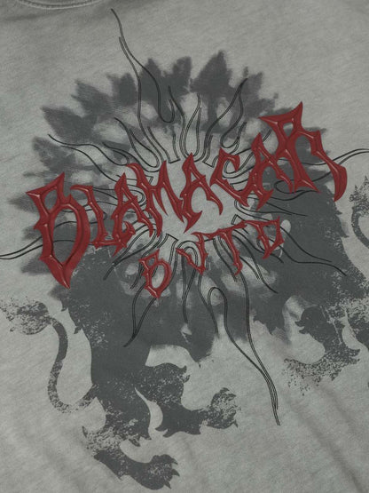Distressed Batik Graphic T-Shirt 