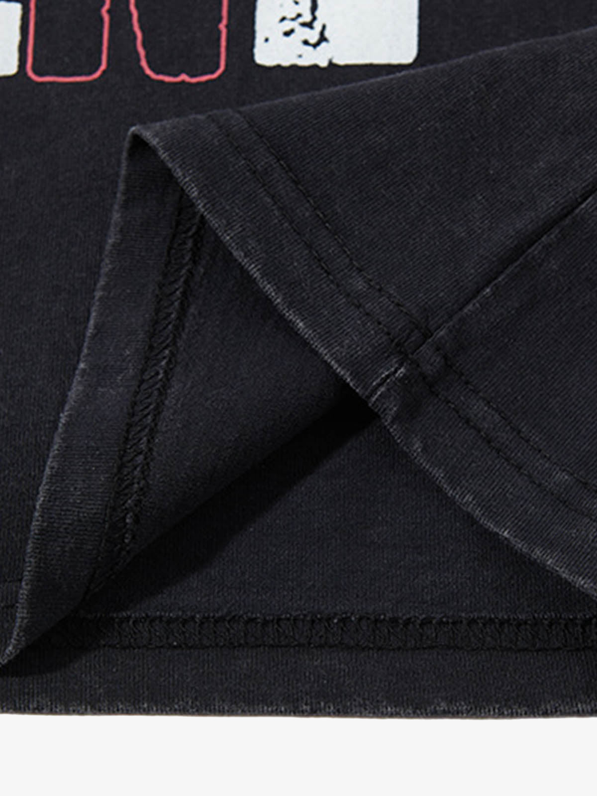 Graphic Lettering Chain Vest 