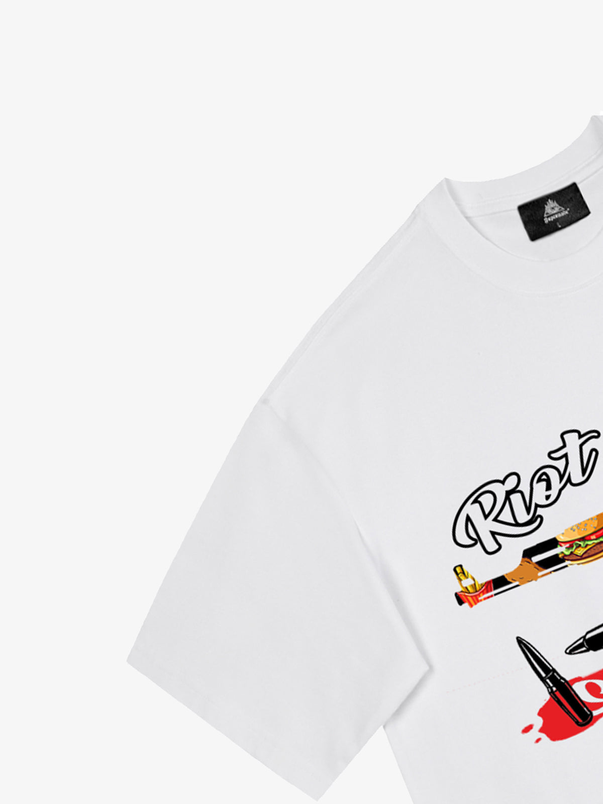 Original Funny AK Graphic Print T-Shirt 