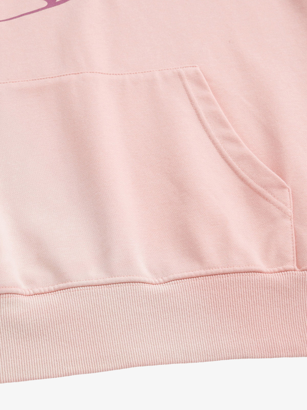Heavy Washed Letter Print Hoodie 