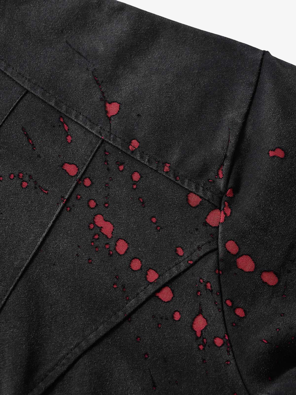 Vintage Washed Dot Spray T-Shirt 