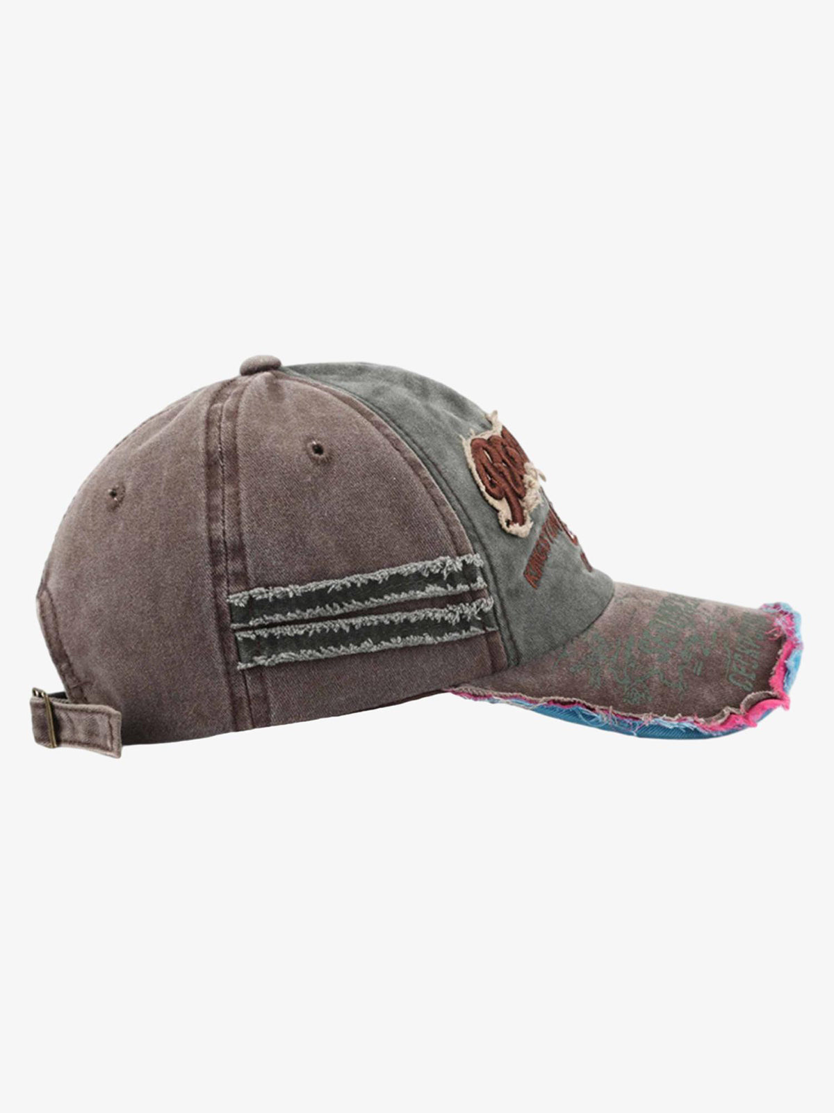 Thesupermade Retro Letter Denim Cap - 2136 