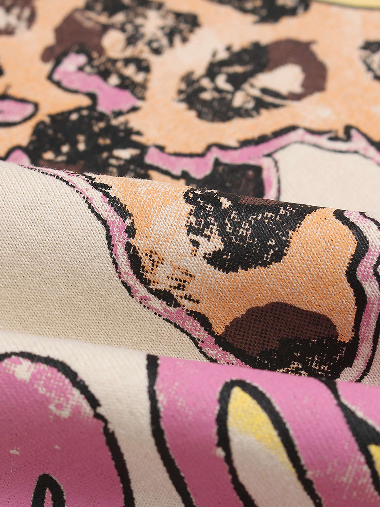 Thesupermade Skull Print Crew Neck T-shirt 