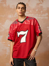 Original "SUPER 7" V-Neck Jersey T-SHIRT - 2424 