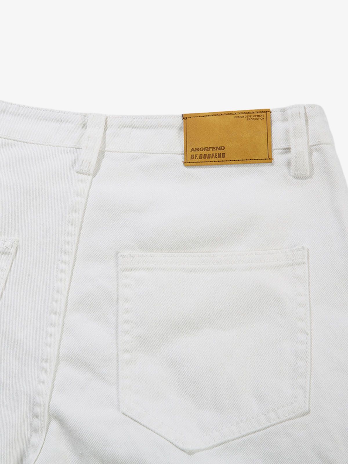 Washed Cleanfit Barrel Jeans 